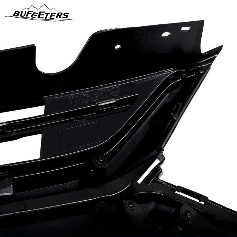 BUFEETERS Front Bumper Upper Grille Fit For 2018 2019 2020 2021 Chevrolet Traverse,Horizontal Billet Style,Gloss Black