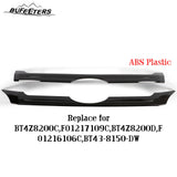 BUFEETERS 2PCS Front Upper&Center Grille Set Fit For 2011 2012 2013 2014 Ford Edge,Factory Style,Gloss Black
