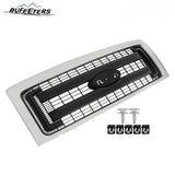 BUFEETERS  Front Bumper Grille Fit For 2009 2010 2011 2012 2013 2014 Ford F150 F-150,Horizontal Billet Style,Silver&Black