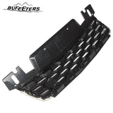 BUFEETERS Front Bumper Upper Grille Fit For 2018 2019 Range Rover Sport L494,Mesh Style,Full Gloss Black