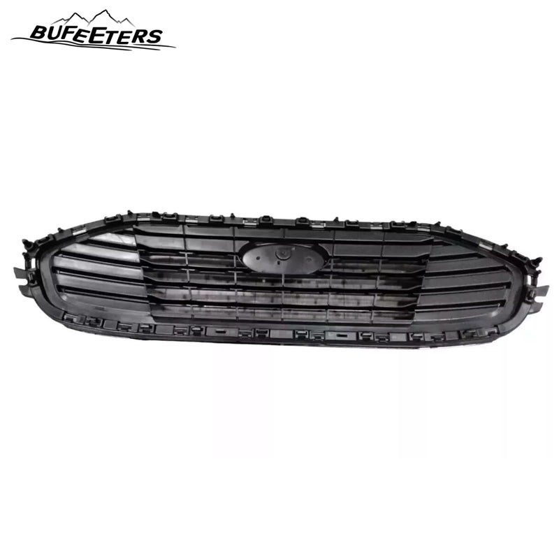 BUFEETERS Front Bumper Upper Grille W/O Chrome Molding Trim Fit For 2018 2019 2020 2021 2022 2023 Ford Transit Connect,Mesh Style,Black