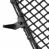 BUFEETERS  Front Upper Grille With Frame Fit For 2019 2020 Cadillac CT6,Honeycomb Style,Gloss Black