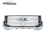 BUFEETERS Front Bumper Upper Chrome Grille Fit For 2020 2021 2022 2023 GMC Acadia Denali,Factory Style