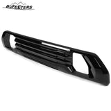 BUFEETERS Front Lower Grille Bumper Filler Fit For 2019 2020 2021 GMC Sierra 1500 AT4/Denali,Factory Style,Gloss Black