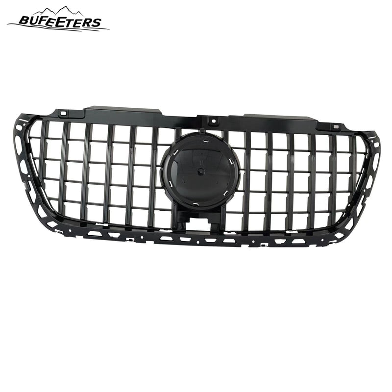 BUFEETERS  Front Bumper Upper Grille Fit For  Mercedes Benz Sprinter 1500 2500 3500 W907,GT Style,Blac2018 2019 2020 2021 2022 2023k