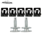BUFEETERS  Front Bumper Grille Fit For 2009 2010 2011 2012 2013 2014 Ford F150 F-150,Horizontal Billet Style,Chrome&Silver