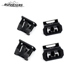 BUFEETERS Front Bumper Upper Grille Fit For 2014 2015 Chevy Silverado 1500,Honeycomb Style,Silver Ice Metallic&Chrome