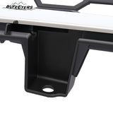 BUFEETERS Front Bumper Upper Grille Fit For 2014 2015 Chevy Silverado 1500,Honeycomb Style,Chrome&Black