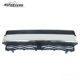 BUFEETERS  Front Bumper Center Grille Fit For 2014 2015 2016 2017 2018 2019 2020 Toyota 4Runner Limited,Mesh Style,Chrome＆Black