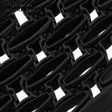 BUFEETERS Front Bumper Upper Grille Fit For 2017 2018 2019 2020 Land Rover Discovery 5,Honeycomb Style,Black