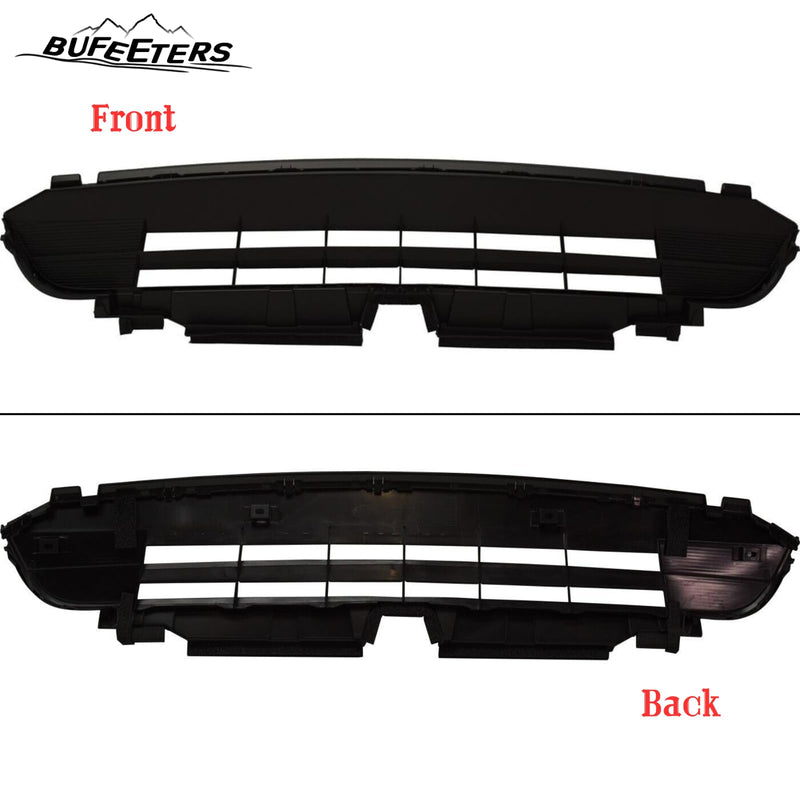 BUFEETERS  Front Lower Bumper Face Bar Grille Fit For 2018 2019 2020 2021 Lexus NX300 NX300h,Dark Gray