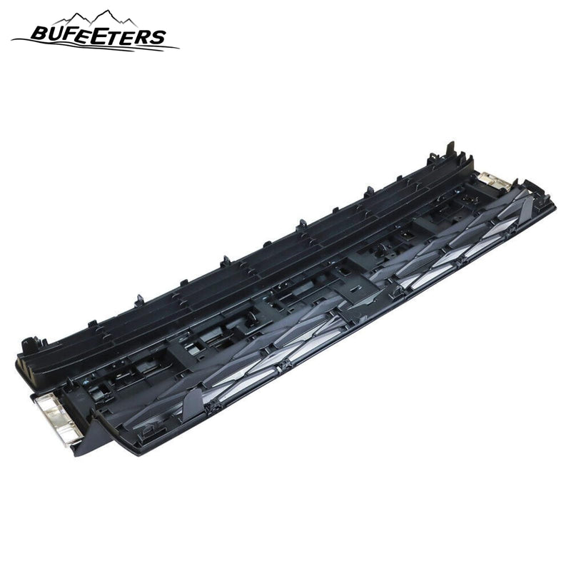 BUFEETERS  Front Bumper Lower Grille Fit For 2014 2015 2016 2017 2018 2019 2020 Toyota 4Runner Limited,Mesh Style,Chrome＆Black