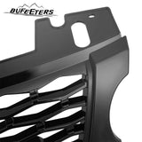 BUFEETERS  Front Grille Air Side Vent Set Fit For 2014 2015 2016 2017 Range Rover Sport,Mesh Style,Gloss Black