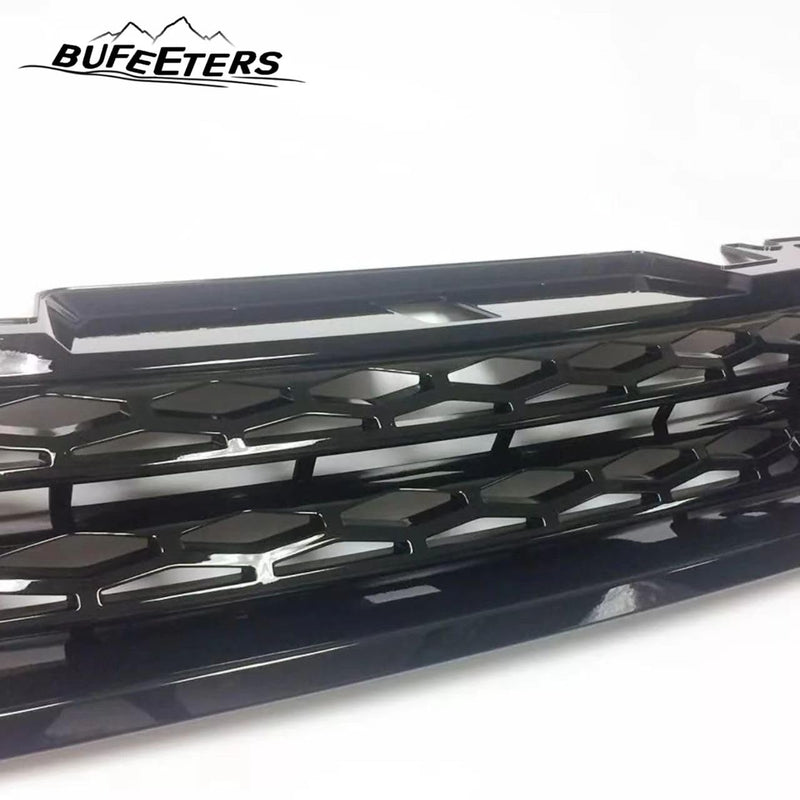 BUFEETERS   Front Upper Grille Fit For 2014 2015 2016 2017 Range Rover Sport,Mesh Style,Gloss Black,LR054767