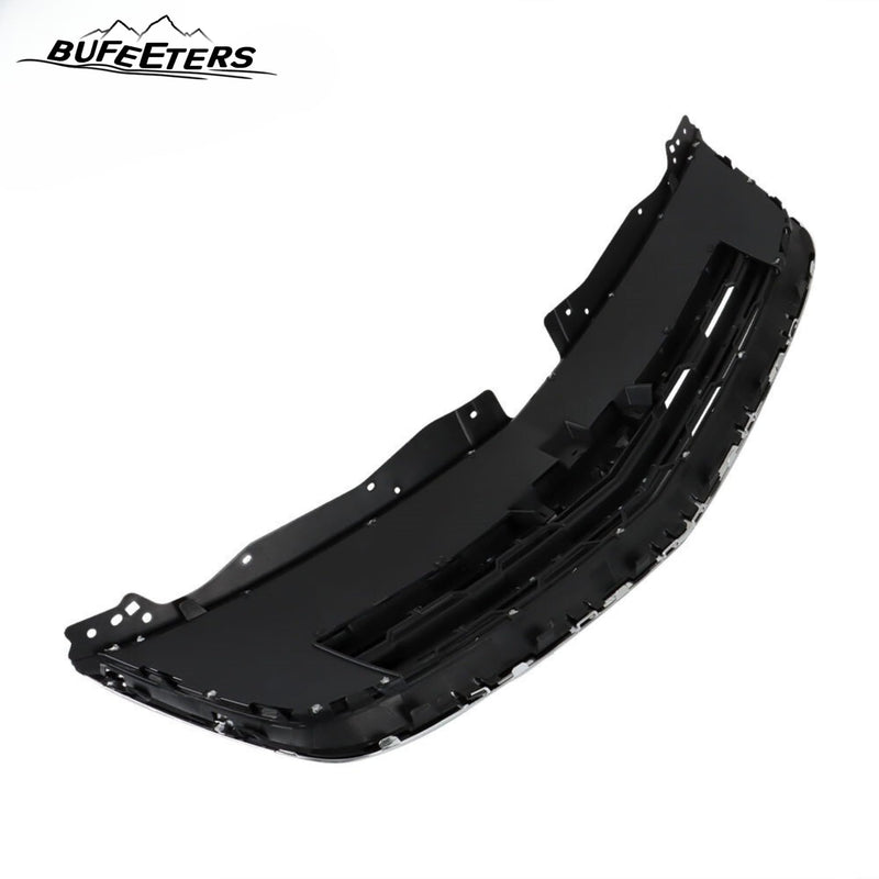 BUFEETERS  Front Upper + Lower Grille W/Chrome Molding Fit For 2013 2014 2015 2016 2017 Chevy Chevrolet Traverse,Factory Style,Chrome&Black