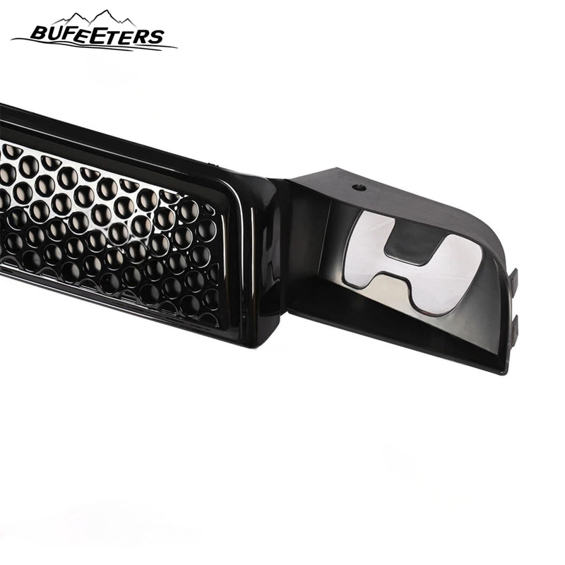 BUFEETERS Front Lower Grille Fit For 2007 2008 2009 2010 2011 2012 2013 2014 GMC Yukon/Yukon XL,Denali Style,Gloss Black