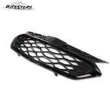 BUFEETERS New Front Grille Mesh Sport Fit For 2018 2019 2020 Chevrolet Equinox,Honeycomb Style,Black