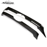 BUFEETERS 2PCS Front Upper&Center Grille Set Fit For 2011 2012 2013 2014 Ford Edge,Factory Style,Gloss Black