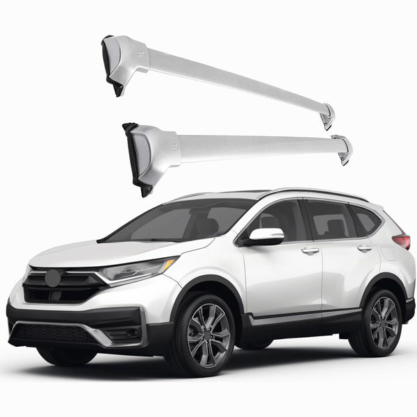 BUFEETERS   Roof Rack Cross Bar Luggage Carrier Crossbar Fit For 2017 2018 2019 2020 2021 2022 Honda CRV CR-V,OE Style,Silver