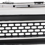 BUFEETERS Front High Chrome Shell Grille Assembly Fit For 2013 2014 2015 2016 GMC Acadia SLT,Chrome&Dark Gray