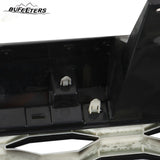 BUFEETERS Front Bumper Upper Grille Fit For 2016 2017 2018 2019 2020 2021 Toyota Tacoma,Mesh Style,Matte Black
