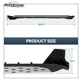 BUFEETERS  Side Step Running Board Nerf Bar Fit For 2011 2012 2013 2014 2015 2016 2017 2018 2019 2020 2021 Jeep Grand Cherokee ,Black&Silver