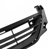 BUFEETERS  3pcs Front Upper Center Lower Grille Grill Set Fit For 2014 2015 2016 Chevrolet Malibu,Chrome&Black