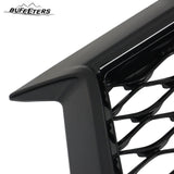 BUFEETERS  Front Upper Grille  W/Camera Hole  Fit For 2019 2020 2021 2022 2023 INFINITI QX50,Gloss Black