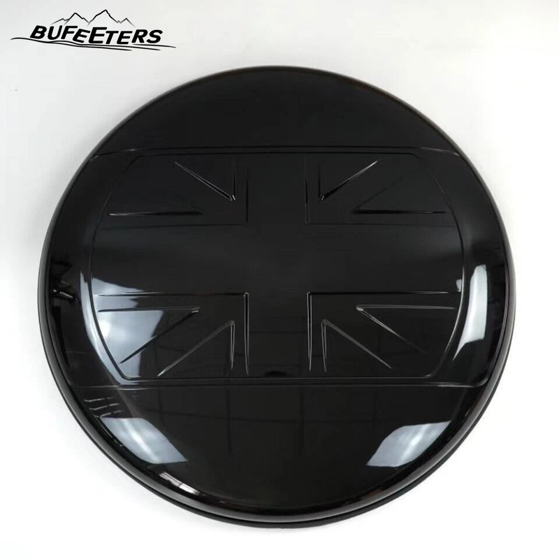 BUFEETERS Rear Spare Tire Cover Fit For 2020 2021 2022 2023 2024 2025 Land Rover Defender 90/110/130 Wheel Cover,Gloss Black
