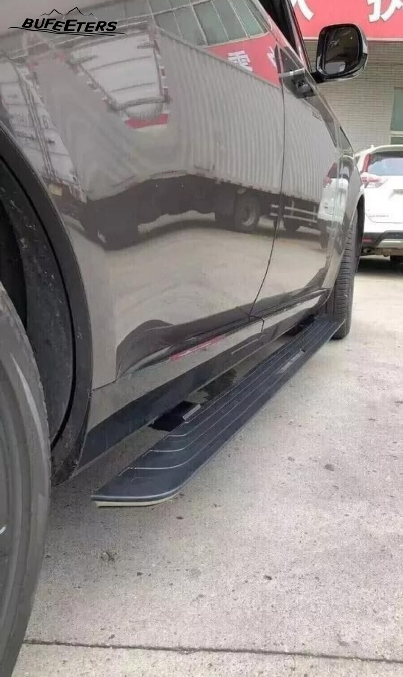 BUFEETERS Deployable Electric Running Board Side Step Fit For 2023 2024 2025 Range Rover Sport,Black