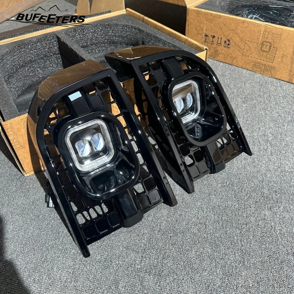 BUFEETERS Front Fog Lights LED Driving Lamps Fit For 2020 2021 2022 2023 2024 Land Rover Defender 110 90 130,