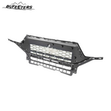 BUFEETERS Front Bumper Upper Grille Grill Fit For Ford Explorer ST 2020 2021 2022,Honeycomb/ST Style,Gloss Black