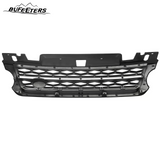 BUFEETERS  Front Grille Air Side Vent Set Fit For 2014 2015 2016 2017 Land Rover Range Rover Sport,Mesh Style,Nickel Plated