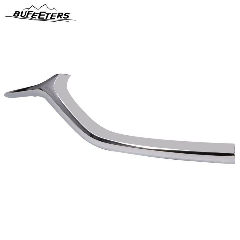 BUFEETERS 2Pcs Left & Right Front Bumper Grille Molding Trim Fit For 2017 2018 2019 2020 2021 Mazda CX-5,Factory Style,Chrome&Silver