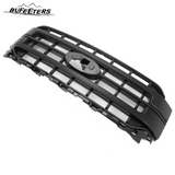 BUFEETERS Front bumper Upper Grille Fit For 2021 2022 2023 Ford F-150 Lariat,Factory Style,Matte Black