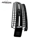 BUFEETERS  Front Bumper Upper Grille Fit For 2018 2019 2020 Ford F-150 XLT XL,Honeycomb Style,Gloss Black