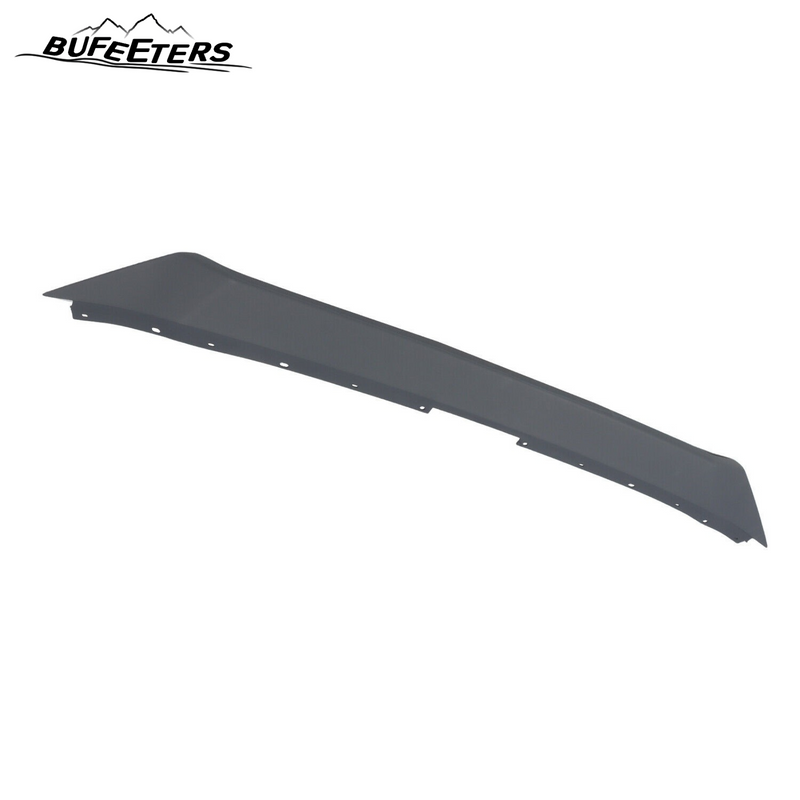 BUFEETERS Front Bumper Upper Grille Top Molding Hood Trim Fit For 2017 2018 2019 2020 2021 MAZDA CX-5,Factory Style,Black