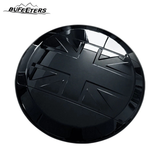 BUFEETERS Rear Spare Tire Cover Fit For 2020 2021 2022 2023 2024 2025 Land Rover Defender 90/110/130 Wheel Cover,Santorini Black&Gloss Black