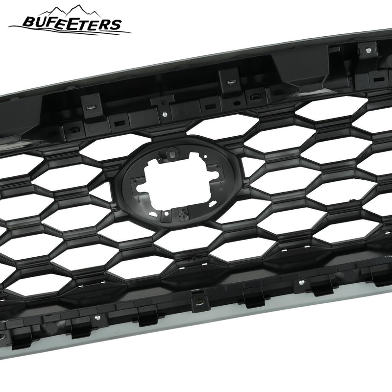 BUFEETERS   Front Bumper Grille Fit For 2016 2017 2018 2019 2020 2021 2022 2023 Toyota Tacoma TRD,Mesh Style,Full Matte Black