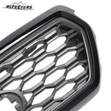BUFEETERS   Front Bumper Grille W/Gray Grill Insert Fit For 2016 2017 2018 2019 2020 2021 2022 2023  Toyota Tacoma TRD,Honeycomb 2021 TRD Look Style,Gloss Black&Gray