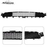 BUFEETERS   Front Bumper Lower Grille W/ Fog Light Covers Fit For 2018 2019 2020 2021 2022 INFINITI Q50 Sport,Mesh Style,Black