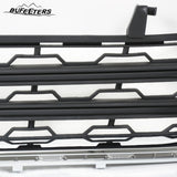 BUFEETERS  Front Bumper Lower Grille Fit For 2013 2014 2015 2016 2017 Chevy Chevrolet Traverse,Honeycomb Style,Chrome&Black