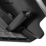 BUFEETERS Front Bumper Upper Grille Fit For 2017 2018 2019 2020 Nissan Rogue,Factory Style,Chrome&Black