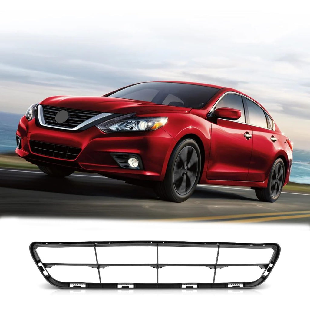 BUFEETERS  Front Bumper Lower Grille Fit For 2016 2017 2018 Nissan Altima Sedan,Mesh Style,Black