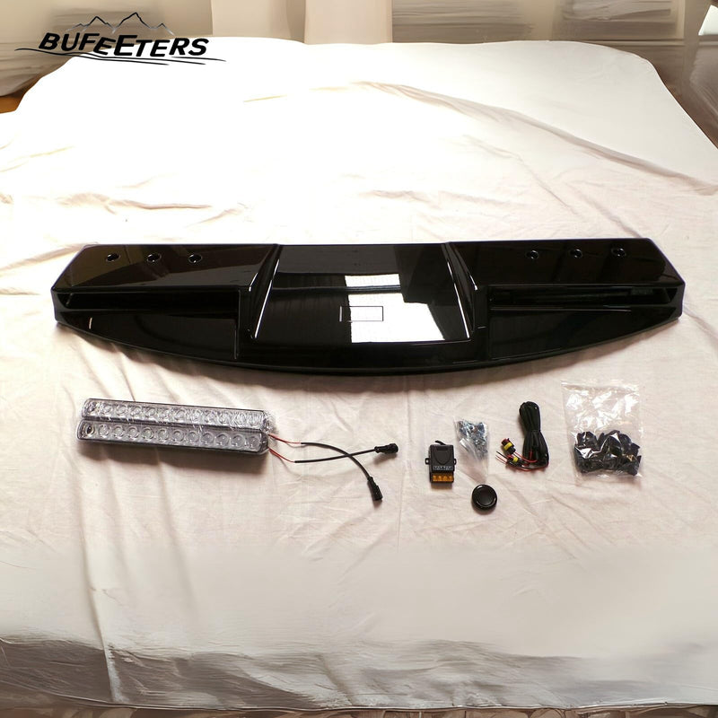 BUFEETERS Roof Top Light Bar LED Lamp Fit For 2020 2021 2022 2023 2024 Land Rover Defender Upgrade L663 90 110 130