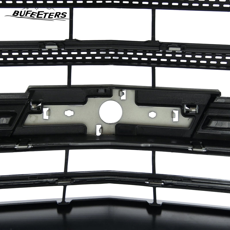 BUFEETERS Front Bumper Upper Grille Fit For 2018 2019 2020 2021 Chevrolet Traverse,Mesh Style,Black