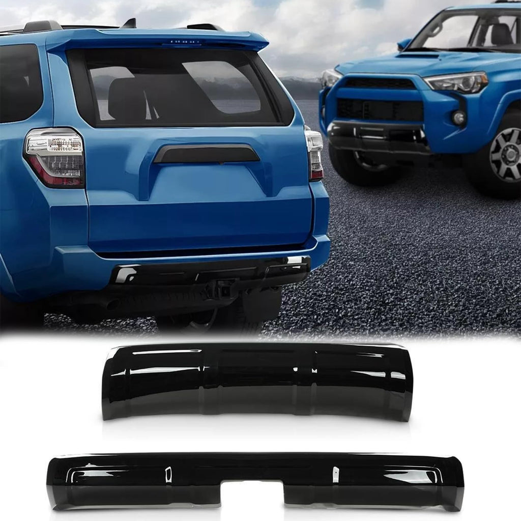 BUFEETERS Lower Valance Panel Bumper Cover Fit For 2014 2015 2016 2017 2018 2019 2020 2021 2022 2023 Toyota 4Runner TRD,Gloss Black