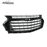 BUFEETERS Front Bumper Upper Grille Fit For 2018 2019 2020 2021 Chevrolet Traverse,Mesh Style,Black