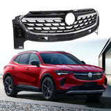 BUFEETERS Front Bumper Upper Grille Fit For 2021 2022 2023 Buick Envision Avenir,Mesh Style,Chrome&Black