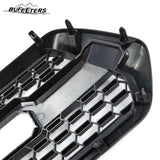 BUFEETERS   Front Bumper Grille With Accessories&4 LED Fit For 2016 2017 2018 2019 2020 2021 2022 2023 Toyota Tacoma,Mesh Style,Matte Black